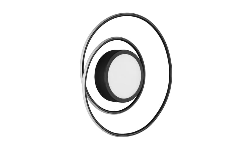 Trio Lighting Yava LED plafond matt svart - Belysning - Innendørsbelysning & Lamper - Kjøkkenlampe - Taklampe kjøkken