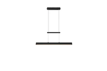 Trio Lighting Paros LED taklampe matt svart - Matt svart - Belysning - Innendørsbelysning & Lamper - Kjøkkenlampe - Taklampe kjøkken