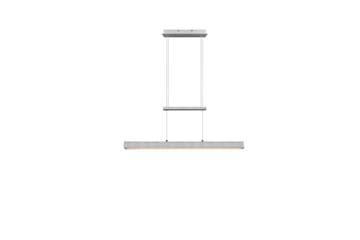 Trio Lighting Paros LED taklampe børstet aluminium - Belysning - Innendørsbelysning & Lamper - Kjøkkenlampe - Taklampe kjøkken