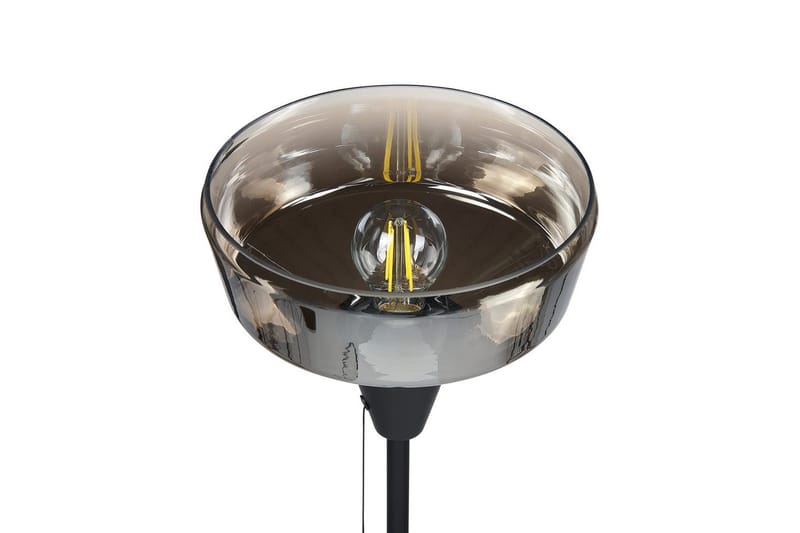 Krokve Gulvlampe 175 cm - Svart/Lysebrun - Belysning - Innendørsbelysning & Lamper - Soveromslampe