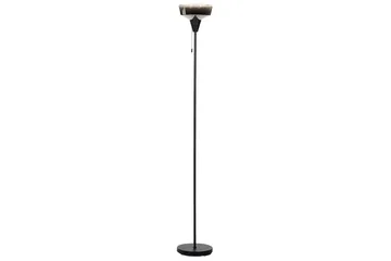 Krokve Gulvlampe 175 cm - Svart/Mørkebrun - Belysning - Innendørsbelysning & Lamper - Soveromslampe