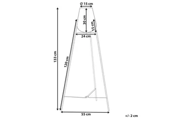 Lampione Gulvlampe 133 cm - Flerfarget - Belysning - Innendørsbelysning & Lamper - Soveromslampe