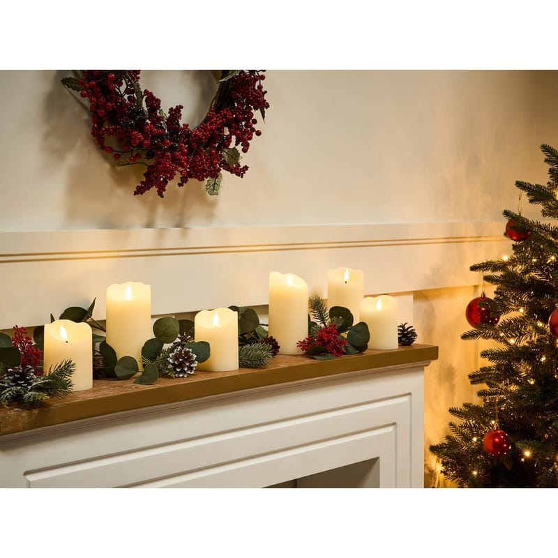 LED-lys Amorea Sett med 6 - Innredning - Julepynt & helgedekorasjon - Julepynt & juledekorasjon - Lys jul