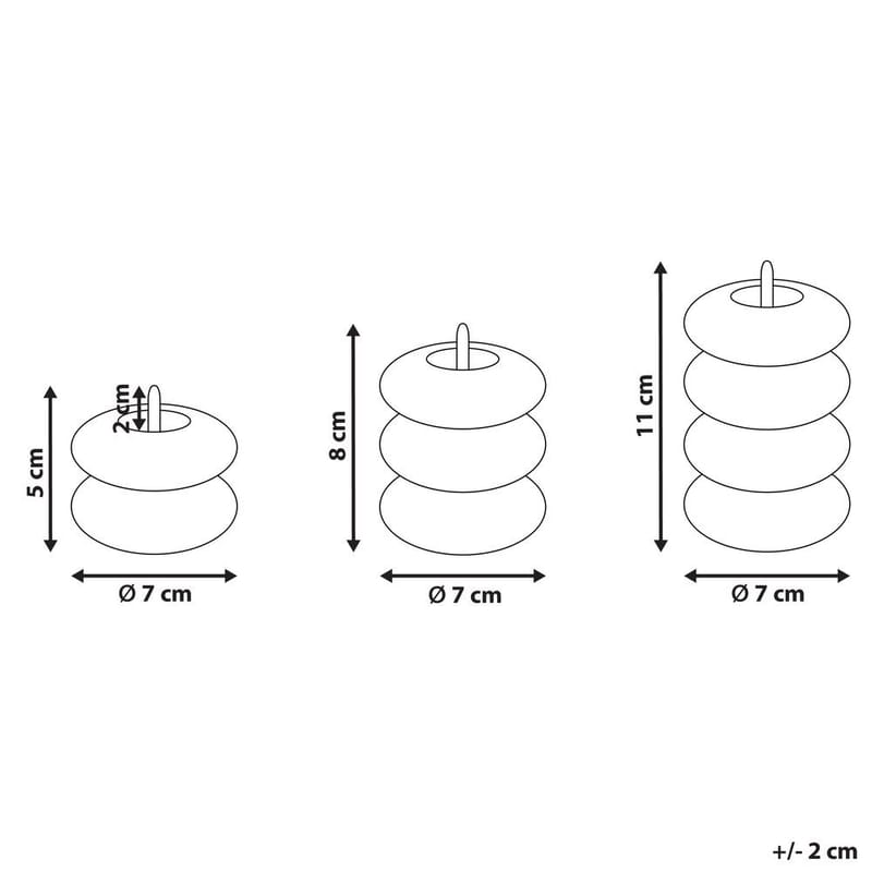 LED-lys Eternis Sett med 3 - Innredning - Julepynt & helgedekorasjon - Julepynt & juledekorasjon - Lys jul