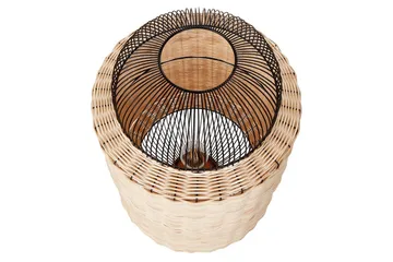 Leftyr Bordlampe 55 cm E27 - Svart/Natur - Belysning - Innendørsbelysning & Lamper - Bordlampe