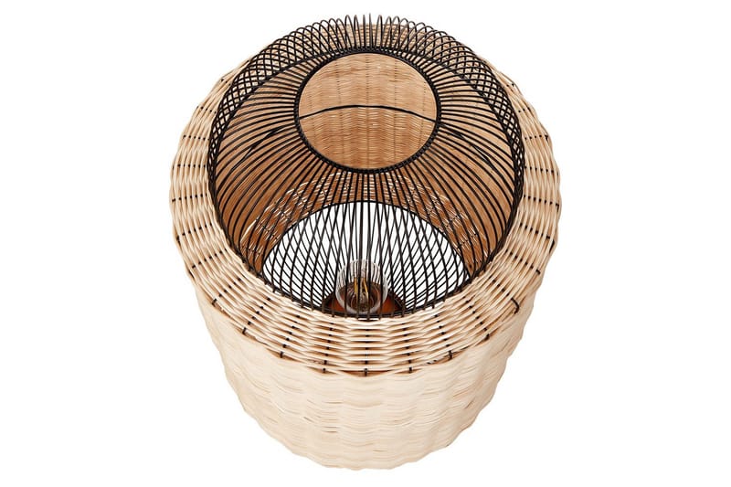 Leftyr Bordlampe 55 cm E27 - Svart/Natur - Belysning - Innendørsbelysning & Lamper - Vinduslampe - Vinduslampe på fot