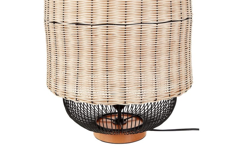 Leftyr Bordlampe 55 cm E27 - Svart/Natur - Belysning - Innendørsbelysning & Lamper - Vinduslampe - Vinduslampe på fot