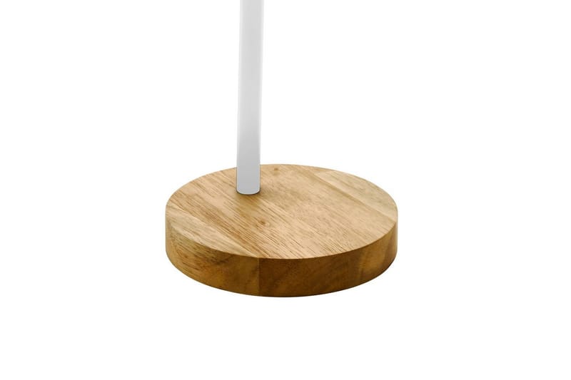 Bordlampe Eglo Veradal Hvit, Brun - Hvit/Brun - Belysning - Innendørsbelysning & Lamper - Bordlampe - Skrivebordslampe