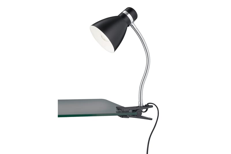 Trio Lighting Harvey Klypelampe E27 matt svart, undefined