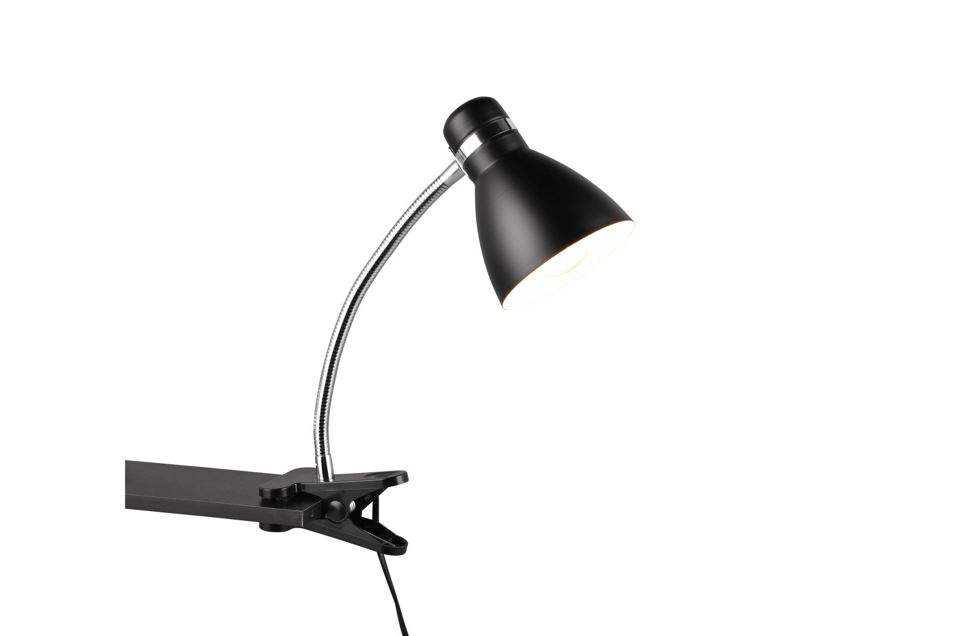 Trio Lighting Harvey Klypelampe E27 matt svart - Belysning - Innendørsbelysning & Lamper - Leselampe