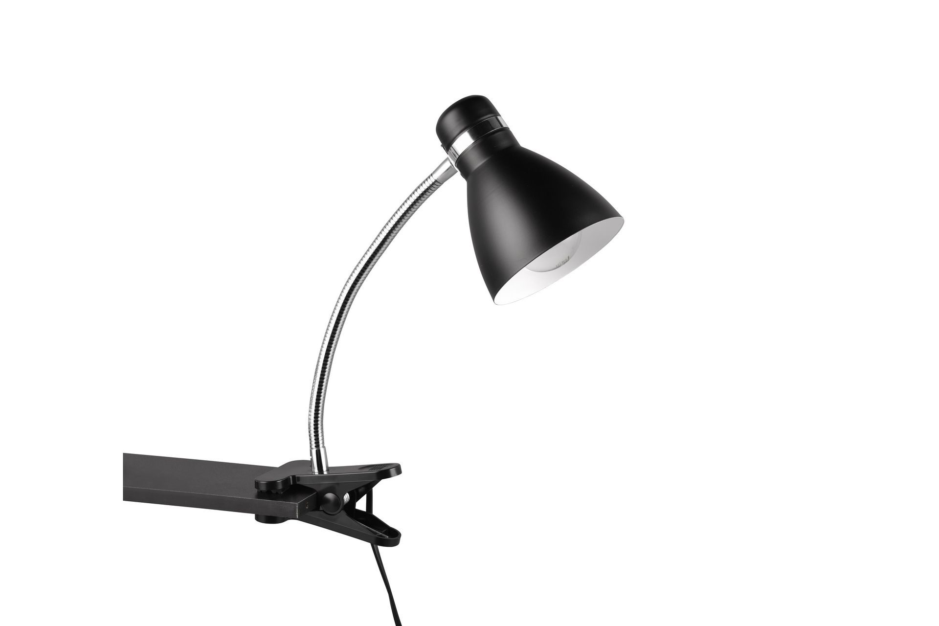 Trio Lighting Harvey Klypelampe E27 matt svart - Belysning - Innendørsbelysning & Lamper - Leselampe
