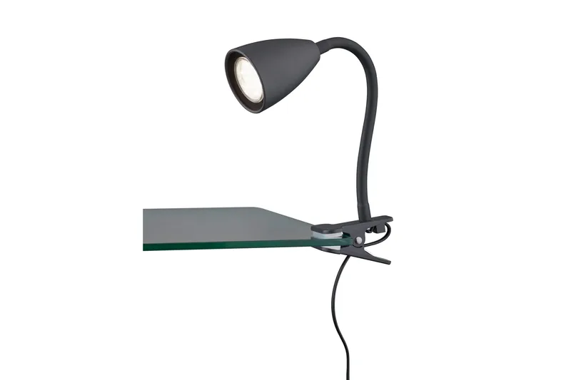 Trio Lighting Wanda Klemlampe GU10 Matt Svart, undefined