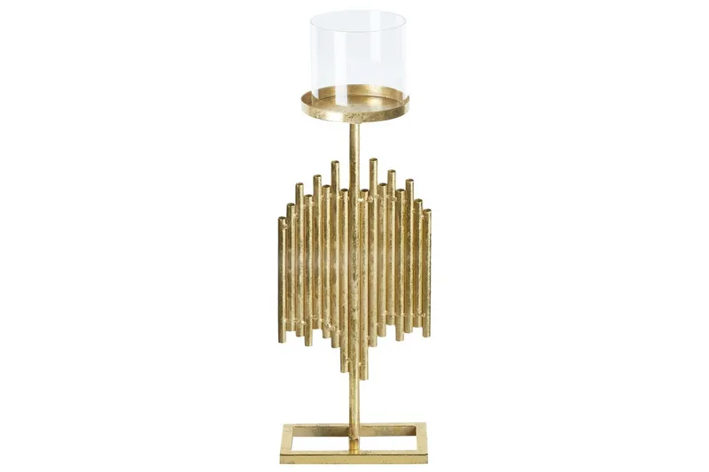 Ljusstake Beliani Nias 18x13x53 cm GOLD, undefined