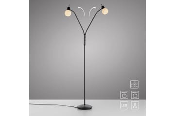 Loki Just Light Gulvlampe - Belysning - Innendørsbelysning & Lamper - Gulvlampe - Toarmet gulvlampe