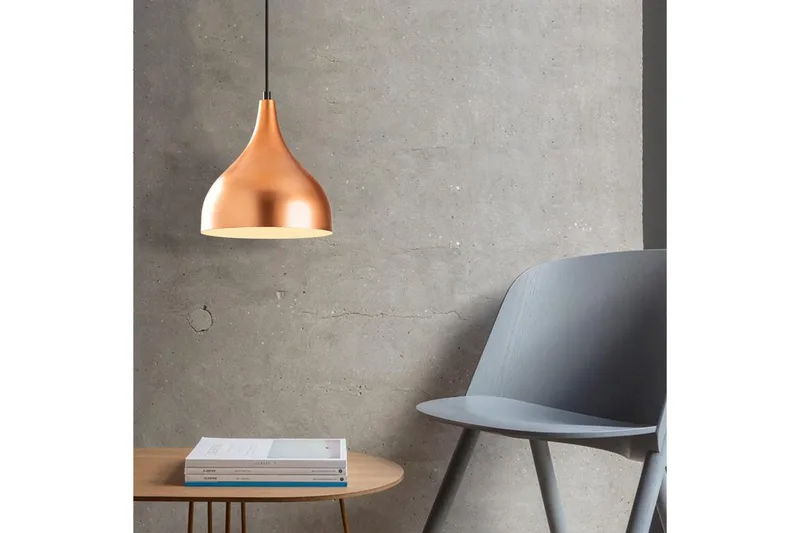 Lysekrone Rathour Ironclad Kobber / Hvit / Svart - Kobber/Svart/Hvit - Belysning - Innendørsbelysning & Lamper - Kjøkkenlampe - Taklampe kjøkken