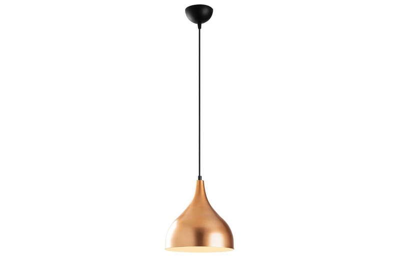 Lysekrone Rathour Ironclad Kobber / Hvit / Svart - Kobber/Svart/Hvit - Belysning - Innendørsbelysning & Lamper - Soveromslampe