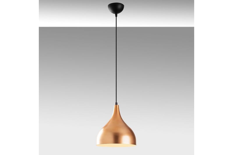 Lysekrone Rathour Ironclad Kobber / Hvit / Svart - Kobber/Svart/Hvit - Belysning - Innendørsbelysning & Lamper - Kjøkkenlampe - Taklampe kjøkken