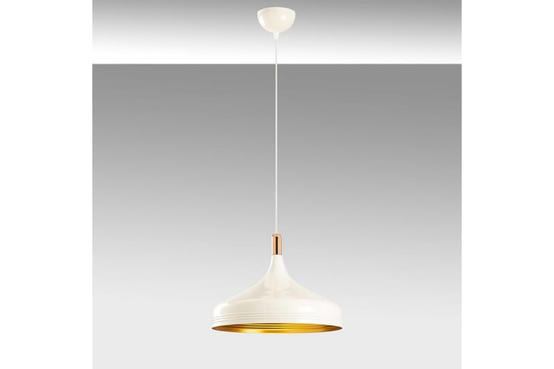 Lysekrone Rathour Steelix Hvit / Gull / Kobber - Gull/Kobber/Hvit - Belysning - Innendørsbelysning & Lamper - Kjøkkenlampe - Taklampe kjøkken