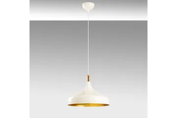 Lysekrone Rathour Steelix Hvit / Gull / Kobber - Gull/Kobber/Hvit - Belysning - Innendørsbelysning & Lamper - Vinduslampe - Vinduslampe hengende