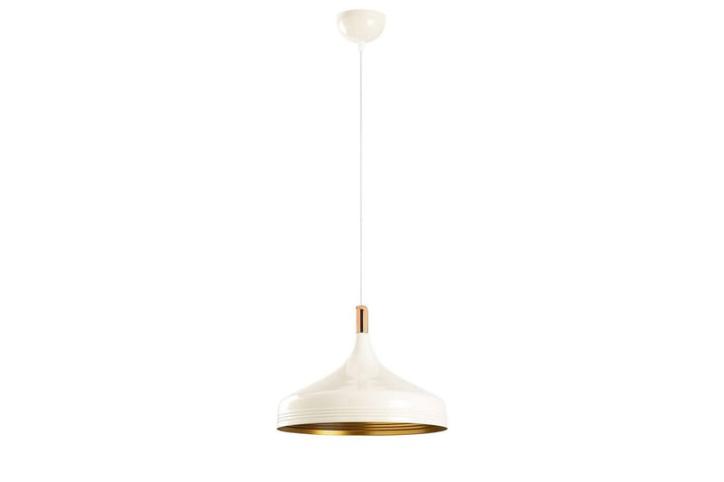 Lysekrone Rathour Steelix Hvit / Gull / Kobber - Gull/Kobber/Hvit - Belysning - Innendørsbelysning & Lamper - Soveromslampe