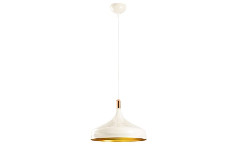 Lysekrone Rathour Steelix Hvit / Gull / Kobber - Gull/Kobber/Hvit - Belysning - Innendørsbelysning & Lamper - Soveromslampe