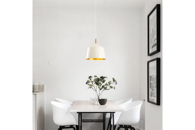 Lysekrone Rathour Volt Hvit / Gull / Kobber - Gull/Kobber/Hvit - Belysning - Innendørsbelysning & Lamper - Kjøkkenlampe - Taklampe kjøkken