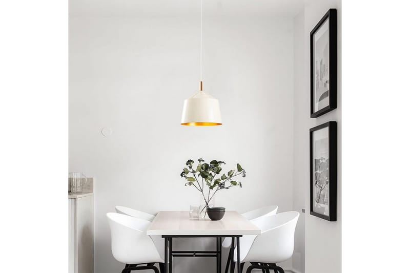 Lysekrone Rathour Volt Hvit / Gull / Kobber - Gull/Kobber/Hvit - Belysning - Innendørsbelysning & Lamper - Kjøkkenlampe - Taklampe kjøkken