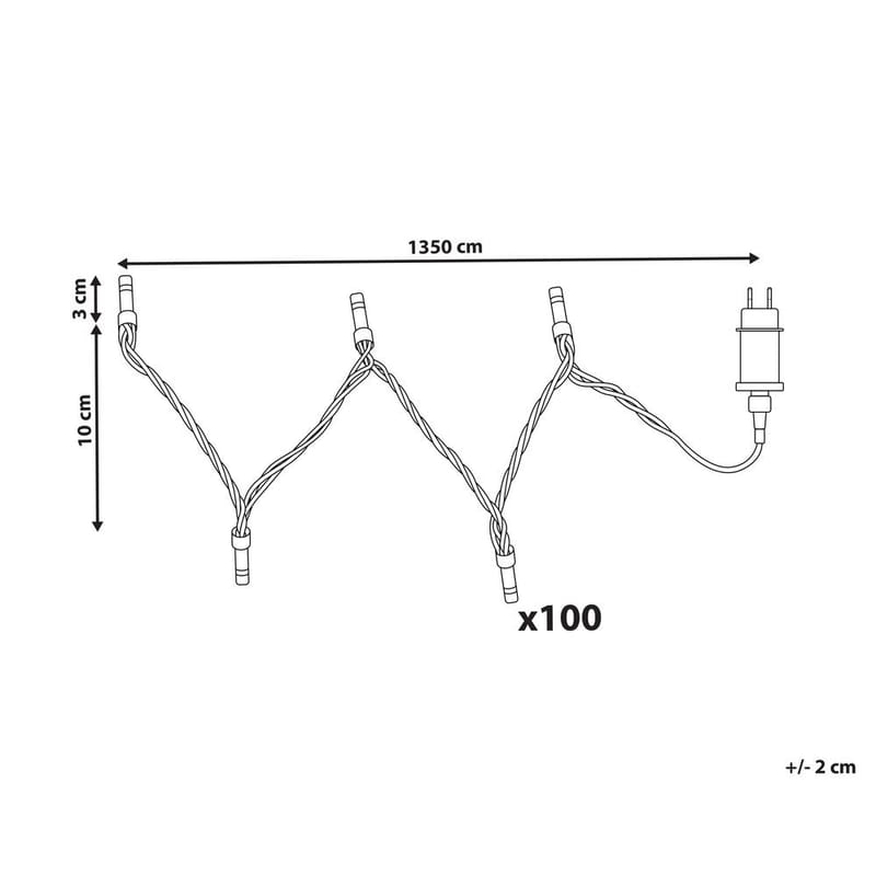 Lyslenke Igaliku - 13,5 m - Belysning - Julebelysning - Julelys