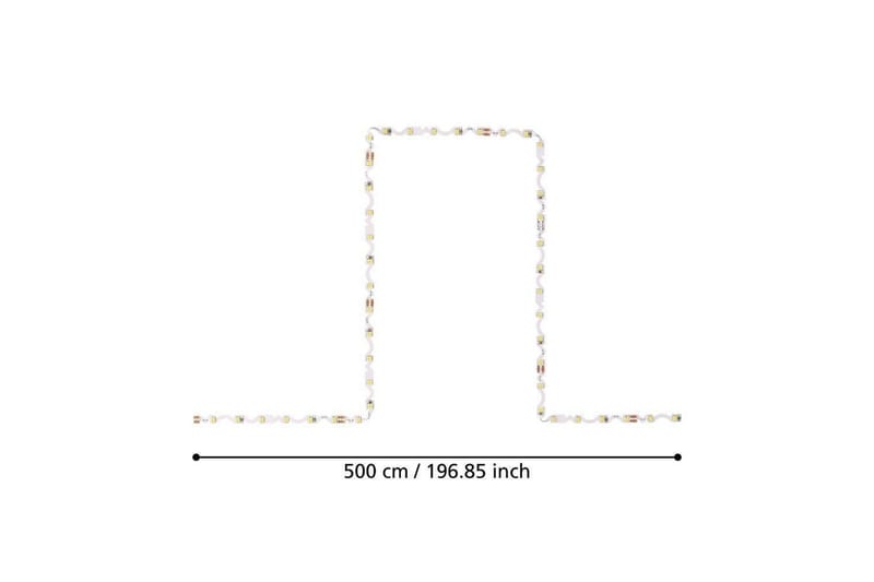 Lyslist Eglo Fleksibel 4000K 5 m - 5 m - Belysning - Innendørsbelysning & Lamper - Dekorasjonsbelysning