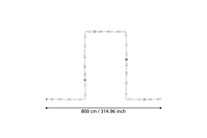 Lyslist Eglo Fleksibel RGB 8 m - Belysning - Innendørsbelysning & Lamper - Dekorasjonsbelysning