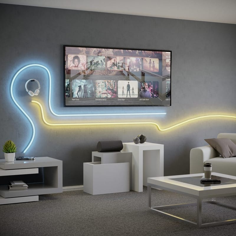 Lyslist Neon Stripe - 5 m - Belysning - Innendørsbelysning & Lamper - Dekorasjonsbelysning