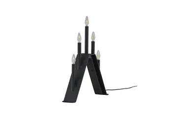 Åre Adventsstake 36 cm - Svart - Belysning - Innendørsbelysning & Lamper - Nattlampe - Nattlampe bord