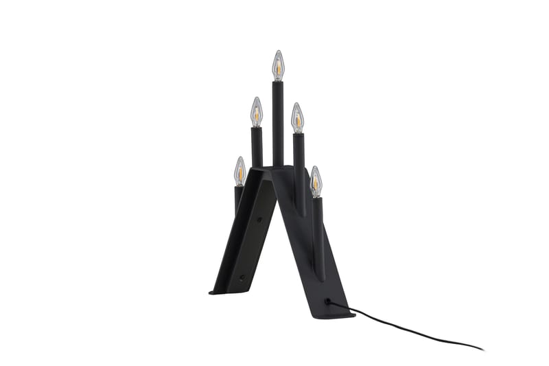 Åre Adventsstake 36 cm - Svart - Belysning - Innendørsbelysning & Lamper - Nattlampe - Nattlampe bord