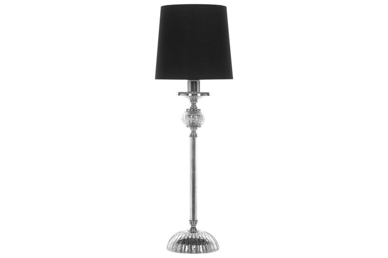 Ardeena Bordlampe 56 cm E14, Sølv/Svart