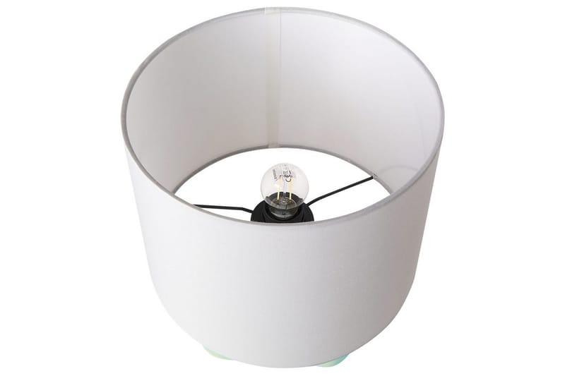 Avsaki Bordlampe 43 cm E27 - Lysegrønn/Hvit - Belysning - Innendørsbelysning & Lamper - Nattlampe - Nattlampe bord