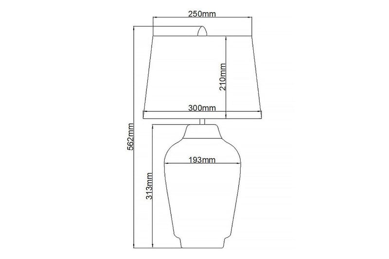 Bexley Quintiesse Bordlampe - Belysning - Innendørsbelysning & Lamper - Nattlampe - Nattlampe bord