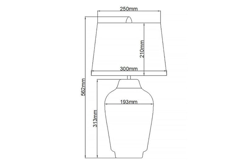 Bexley Quintiesse Bordlampe - Belysning - Innendørsbelysning & Lamper - Nattlampe - Nattlampe bord