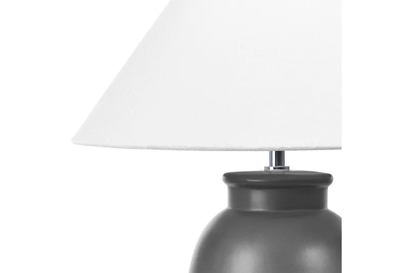 Bomila Bordlampe 52 cm E27 - Svart/Hvit - Belysning - Innendørsbelysning & Lamper - Nattlampe - Nattlampe bord