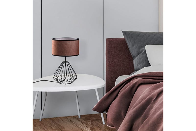 Bordlampe Almasi Damson / Svart - Damson / Svart - Belysning - Innendørsbelysning & Lamper - Nattlampe - Nattlampe bord