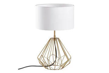 Bordlampe Almasi Hvit / Gull