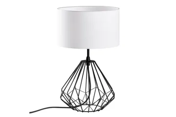 Bordlampe Almasi Hvit / Svart