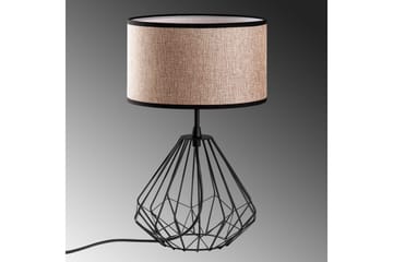 Bordlampe Almasi Mink / Svart - Mink / Svart - Belysning - Innendørsbelysning & Lamper - Nattlampe - Nattlampe bord