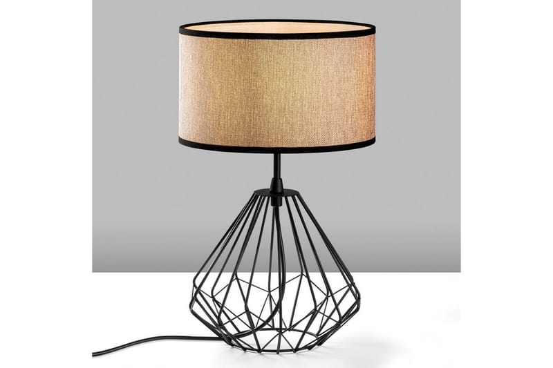 Bordlampe Almasi Mink / Svart - Mink / Svart - Belysning - Innendørsbelysning & Lamper - Nattlampe - Nattlampe bord