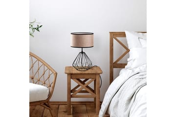 Bordlampe Almasi Mink / Svart - Mink / Svart - Belysning - Innendørsbelysning & Lamper - Nattlampe - Nattlampe bord