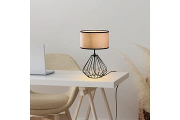 Bordlampe Almasi Mink / Svart - Mink / Svart - Belysning - Innendørsbelysning & Lamper - Nattlampe - Nattlampe bord