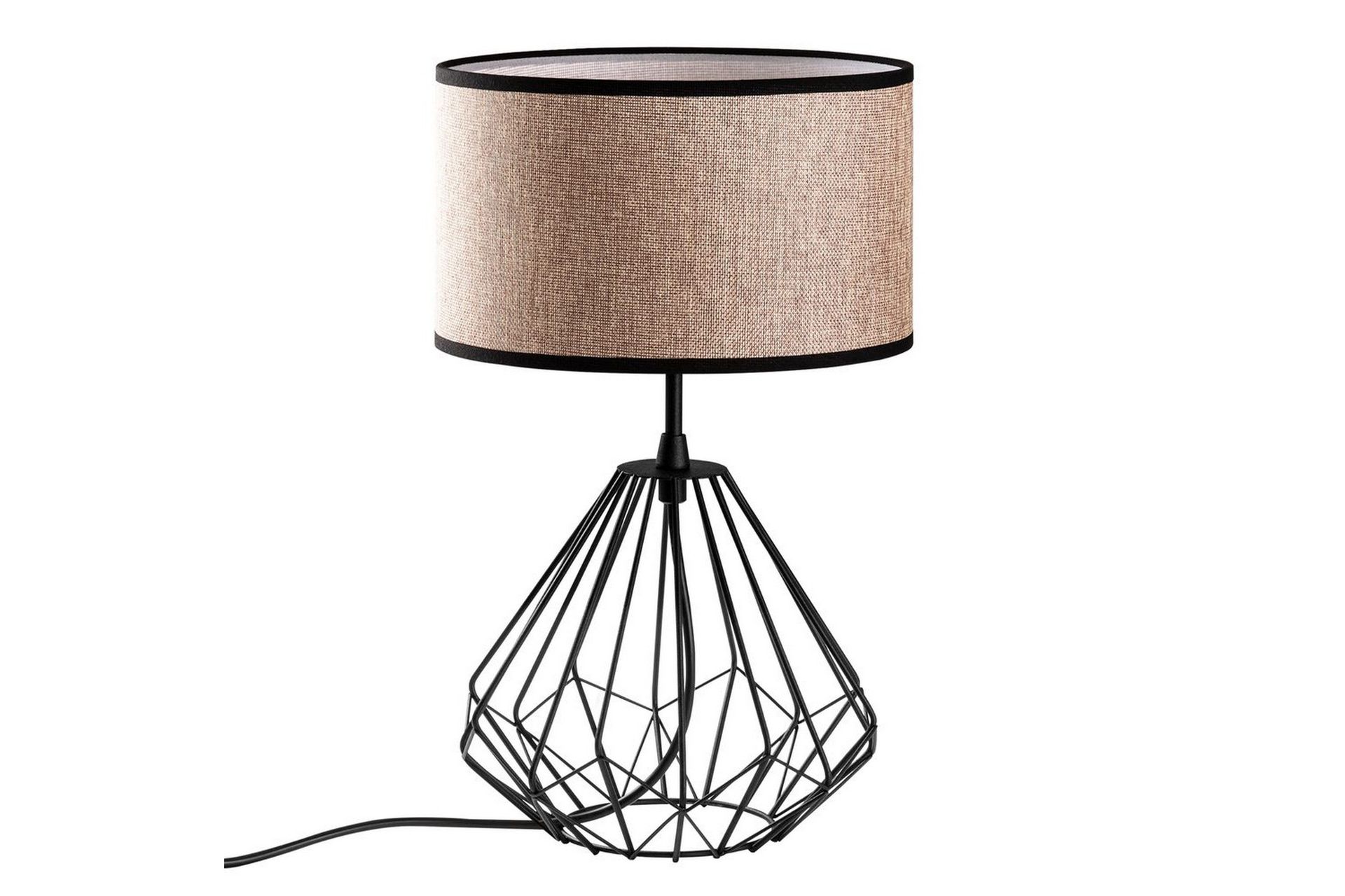 Bordlampe Almasi Mink / Svart - Mink / Svart