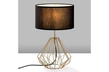 Bordlampe Almasi Svart / Gull - Svart / Gull - Belysning - Innendørsbelysning & Lamper - Nattlampe - Nattlampe bord