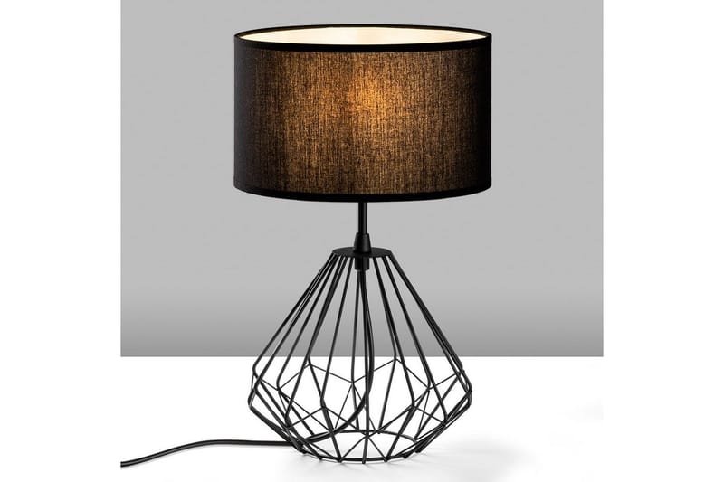Bordlampe Almasi Svart - Svart - Belysning - Innendørsbelysning & Lamper - Nattlampe - Nattlampe bord