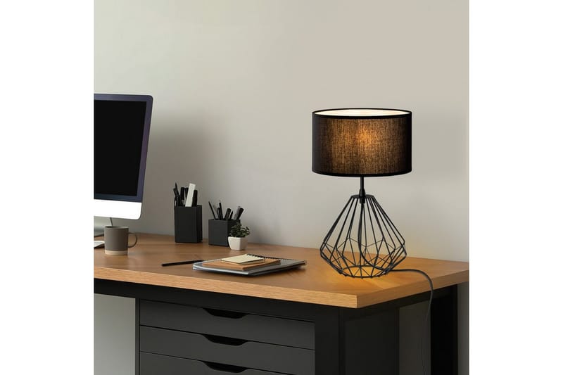 Bordlampe Almasi Svart - Svart - Belysning - Innendørsbelysning & Lamper - Nattlampe - Nattlampe bord