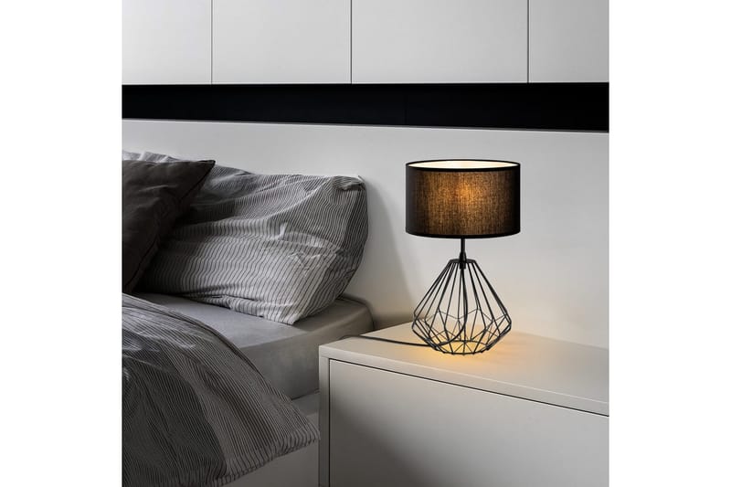 Bordlampe Almasi Svart - Svart - Belysning - Innendørsbelysning & Lamper - Nattlampe - Nattlampe bord